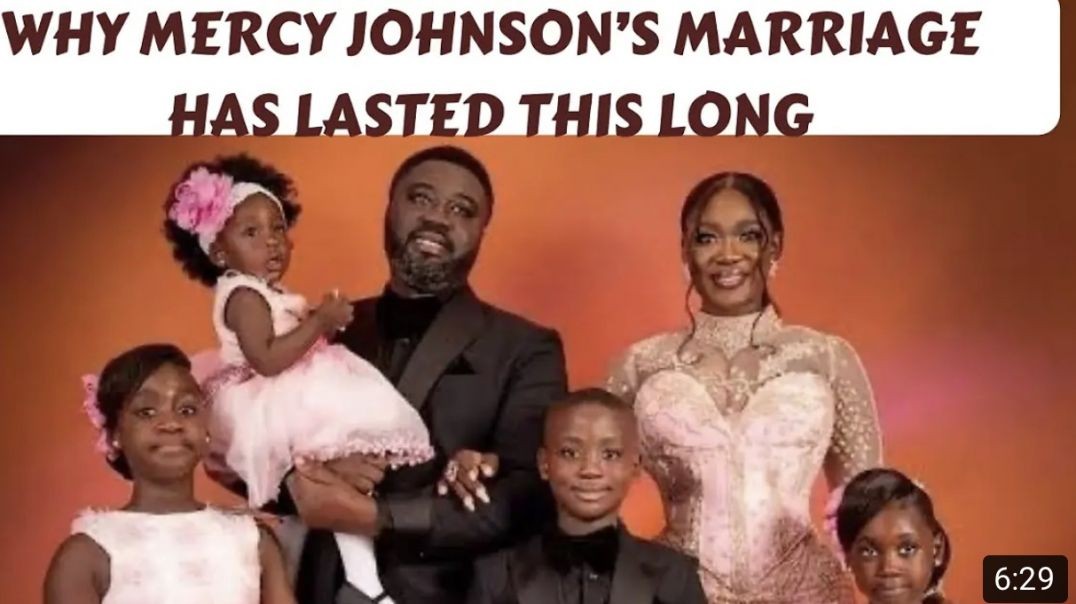 ⁣WHY MERCY JOHNSON’S MARRIAGE has LASTED THIS LONG| MercyJohnson celebrates 10th marriage anniversary