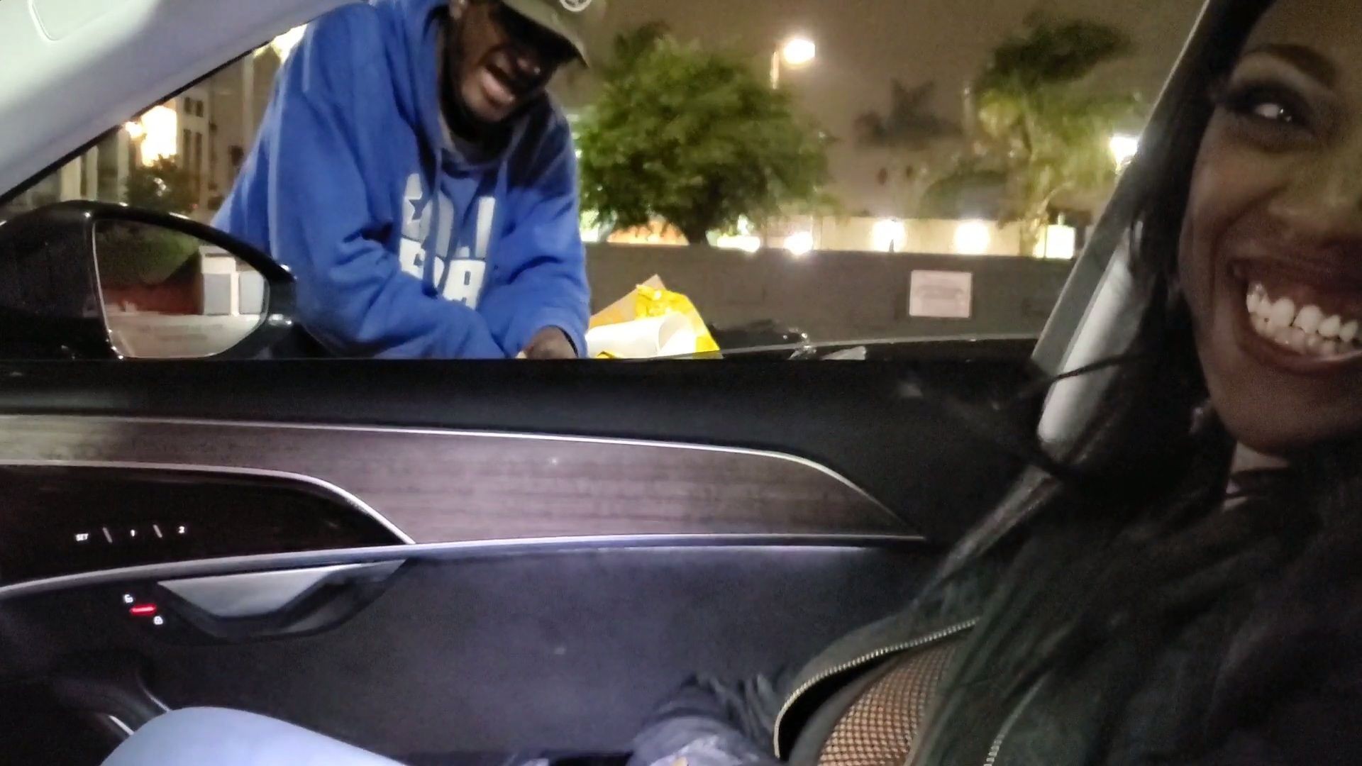 ⁣We gave a Homeless man food and money and this happened