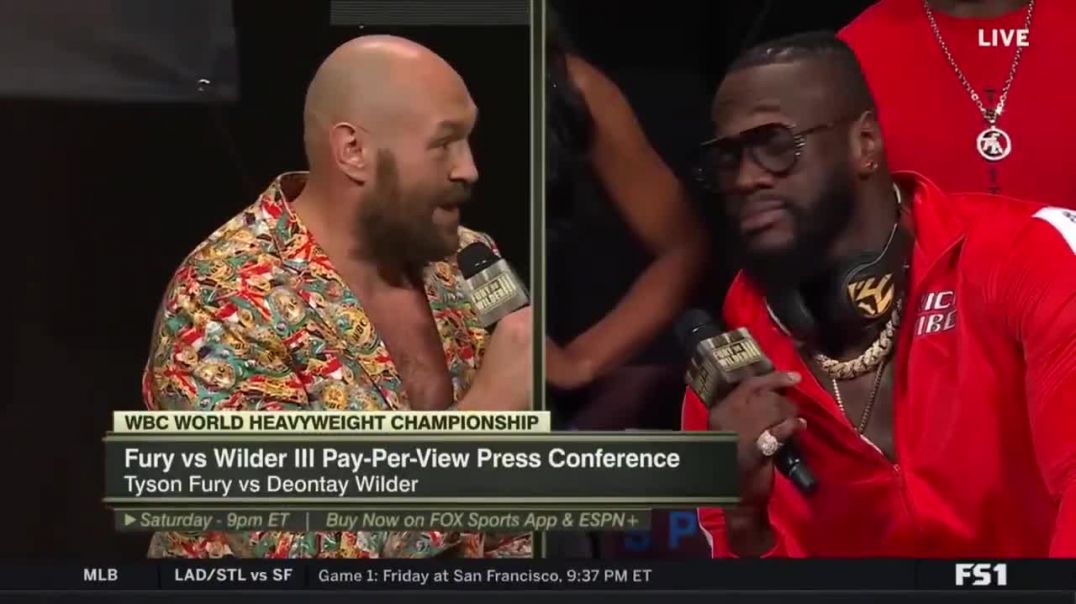 ⁣Wilder talks about Fury Cheating with Tampered Gloves during Fight