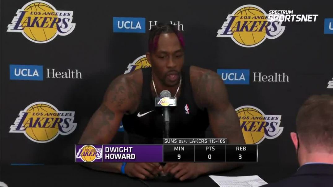 ⁣Dwight Howard talks Lakers Incident with Anthony Davis