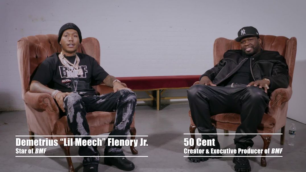 ⁣50 Cent and Demetrius "Lil Meech" Flenory Jr