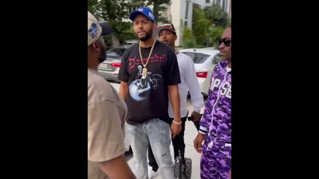 ⁣Queenz Flip been following Juelz around saying Aug. 3rd since he found out about Dipset _ Lox battle