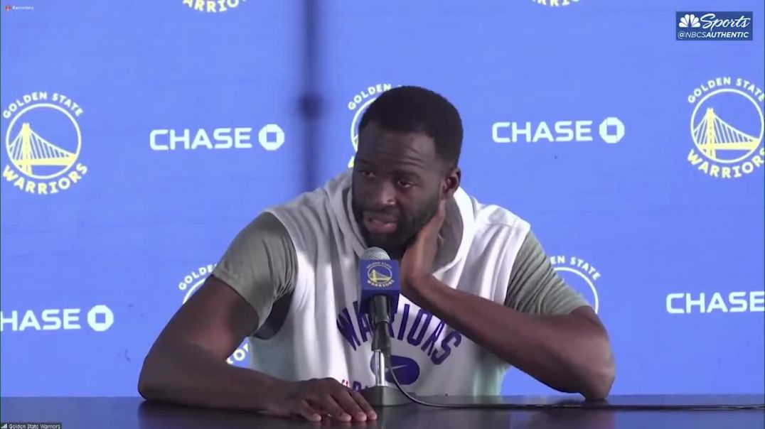 ⁣Draymond Green gives the best Covid statement we've seen since March 2020