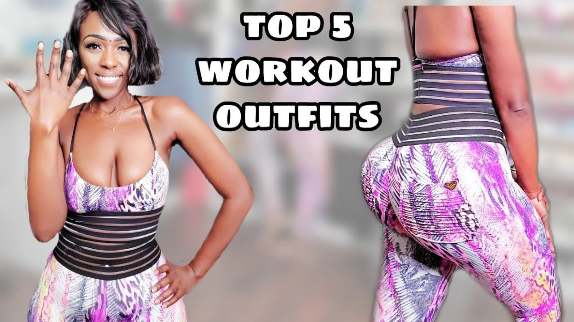 ⁣5 Workout Leggings that make your BOOTY look BIGGER AND ROUNDER Try On Haul