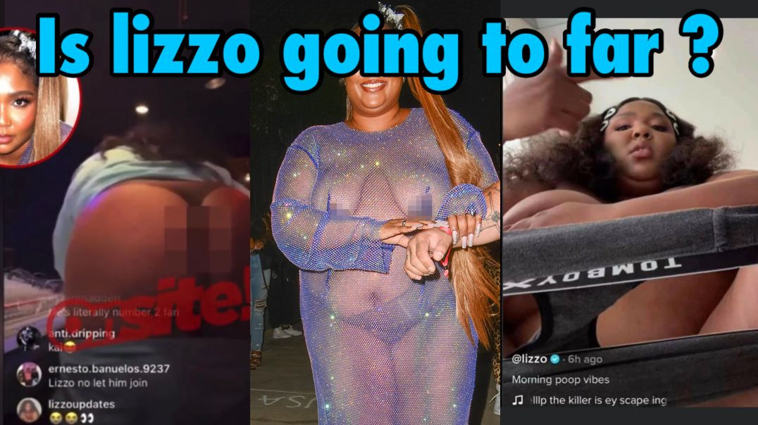 ⁣Lizzo on Instagram live stripping‼️ ( did she go to far ? )