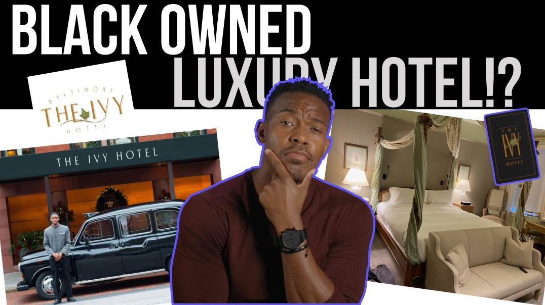 ⁣I spent the night at a BLACK OWNED FIVE STAR HOTEL,  "The Ivy Hotel" Review!!