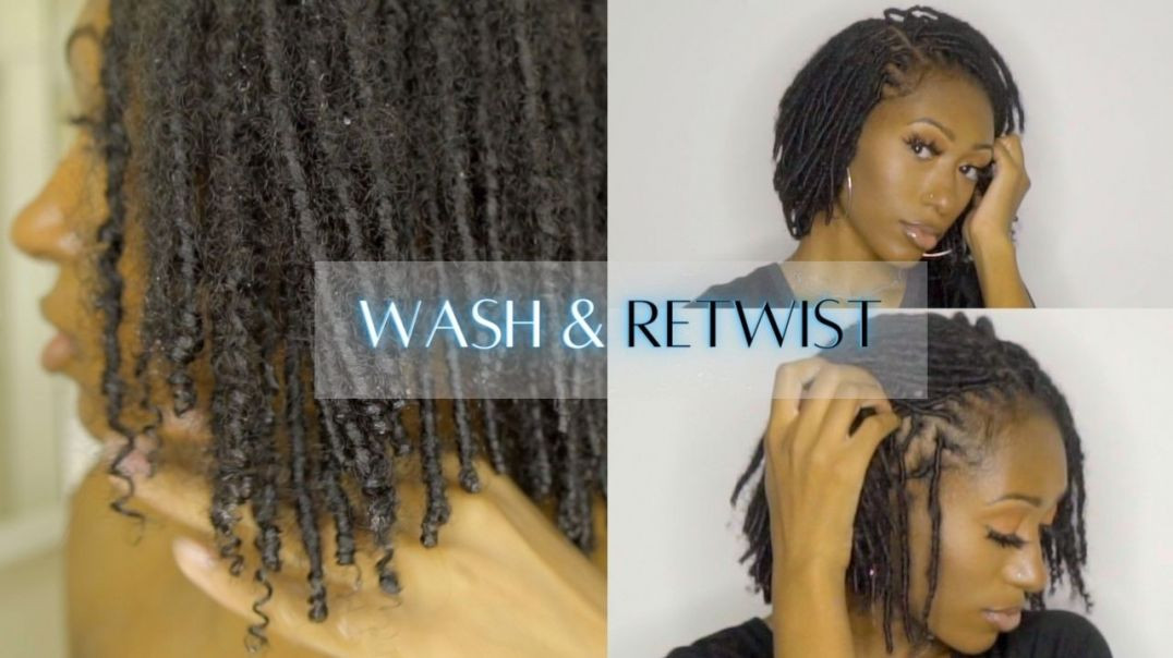 ⁣5 month Wash and Retwist