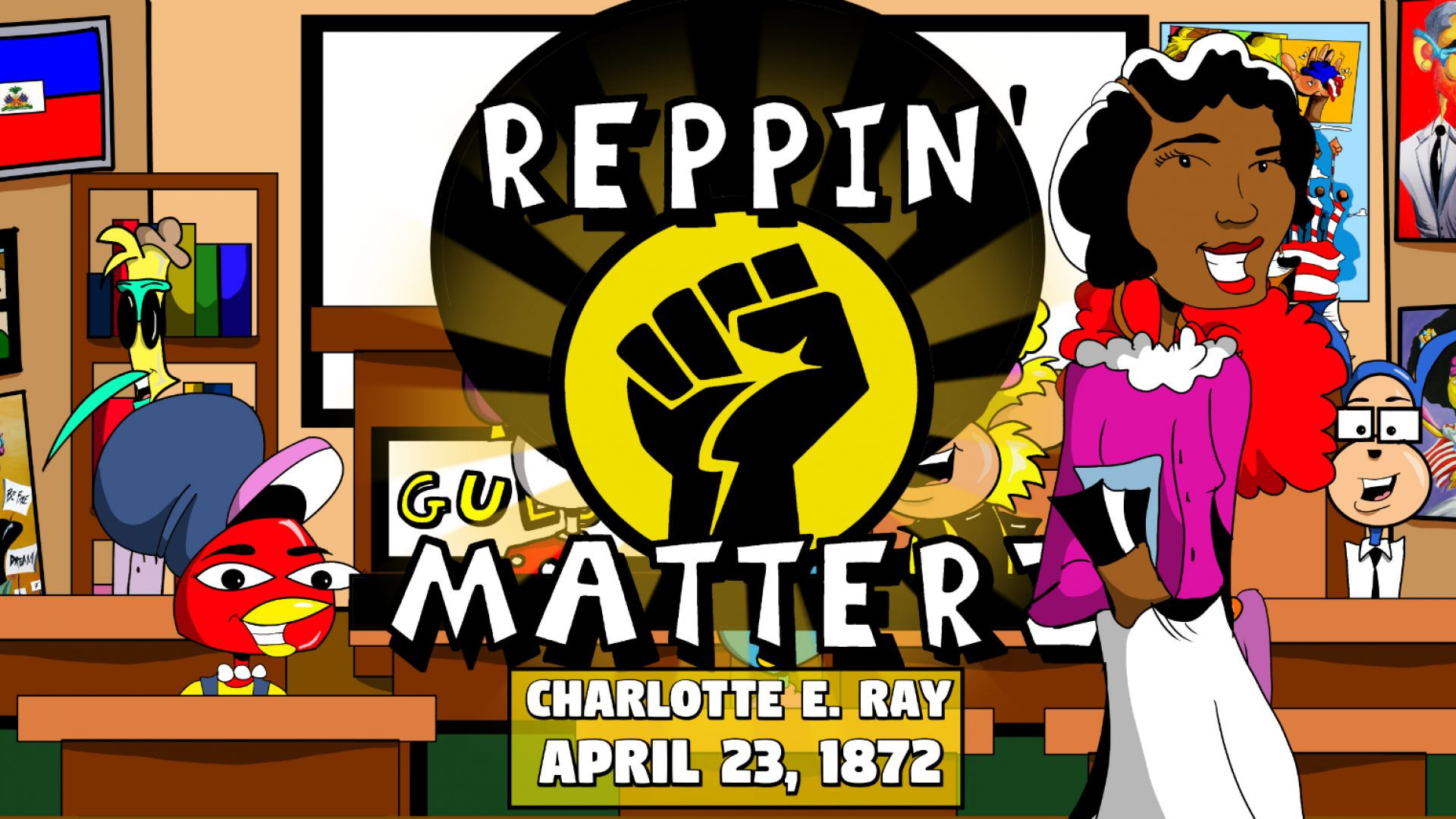 Reppin Matterz  S2:EP2 | CHARLOTTE E. RAY (APRIL 23, 1872)