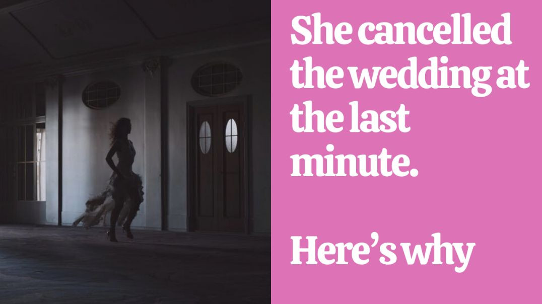 ⁣Why she CANCELLED THE WEDDING at the LAST MINUTE