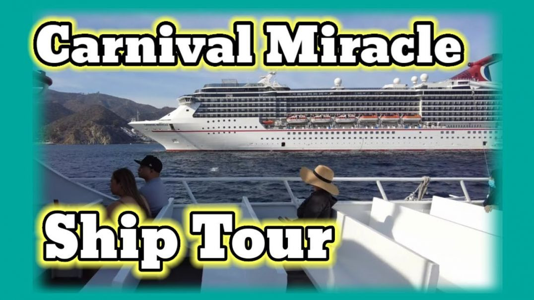 ⁣Carnival Miracle Full Ship Tour!