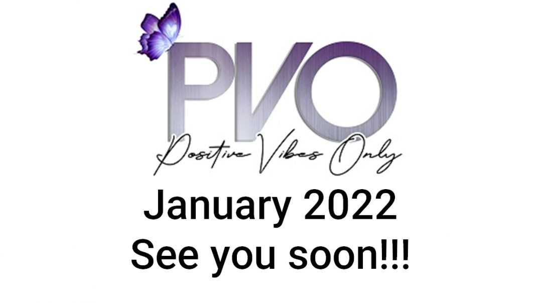 January 2022 - Be sure to tune in!!! #positive #vibes #only #positivevibesonly
