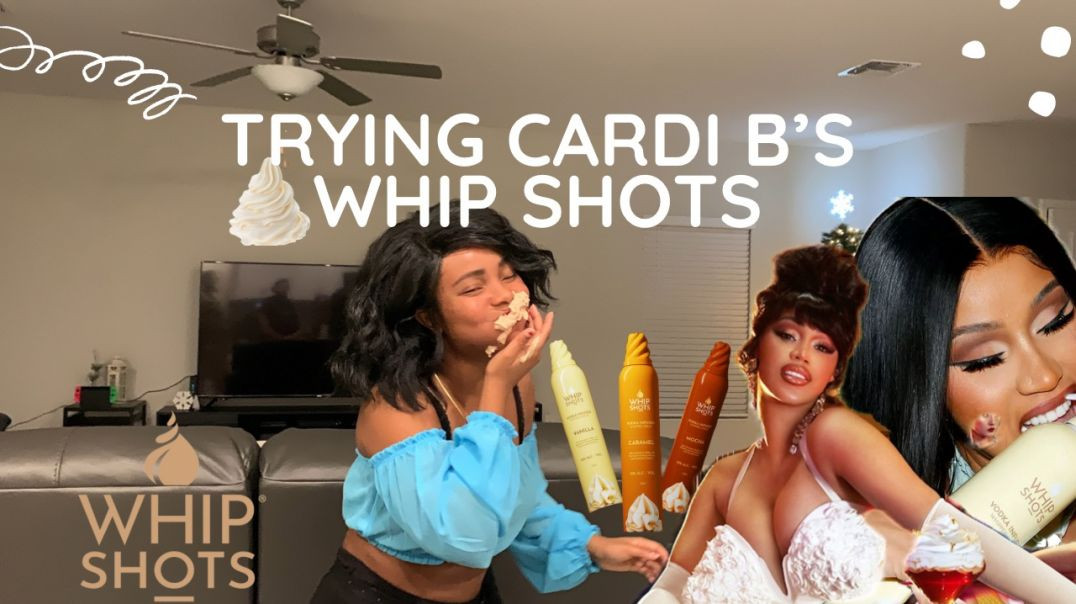 ⁣TRYING CARDI B’S WHIP SHOTS | REVIEW WITH FRIENDS