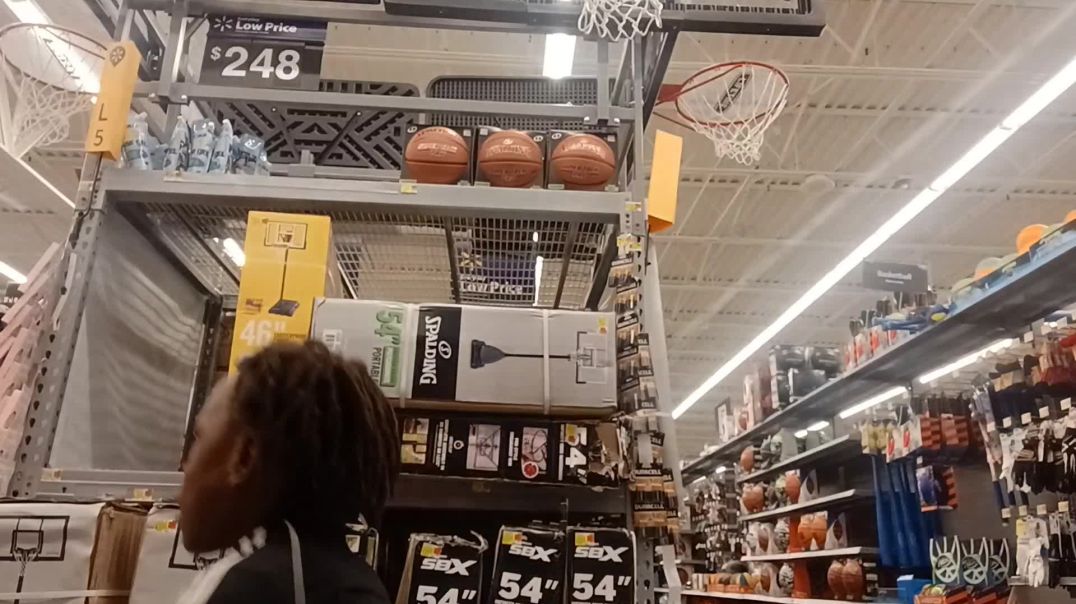 ⁣Grumpy Walmart Worker stops J Funk & MBJ from playing ball