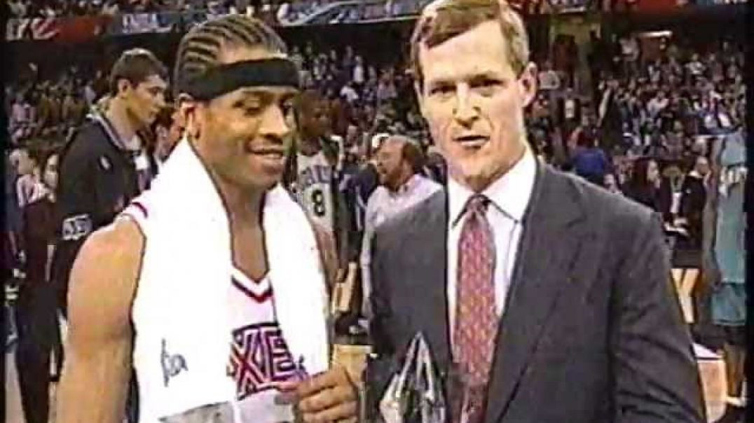 1997 NBA All-Star Weekend Rookie Challenge MVP - Allen Iverson