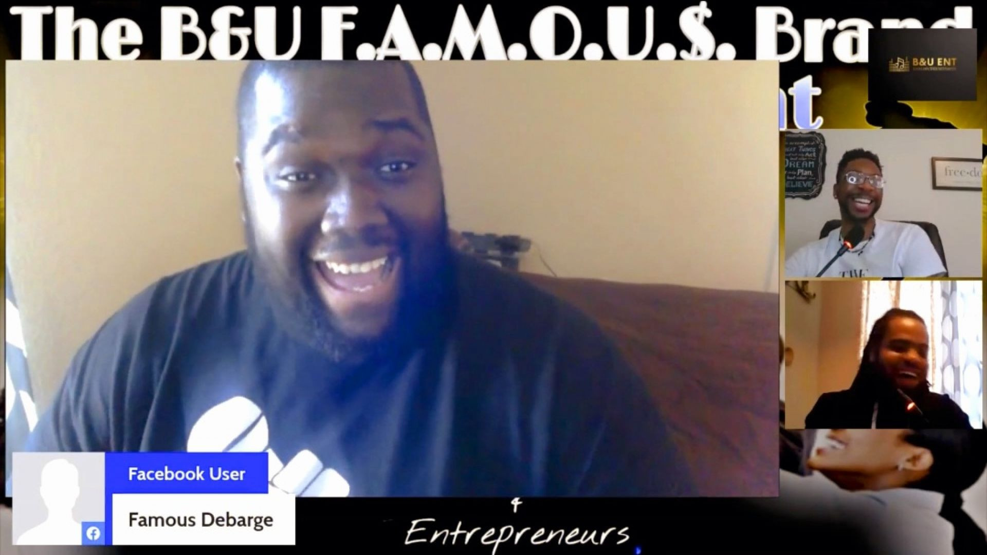⁣S2 EP 4. The B&U FAMOU$ Brand Business Spotlight feat. Tazz Barnes of Black & Unfiltered Ent