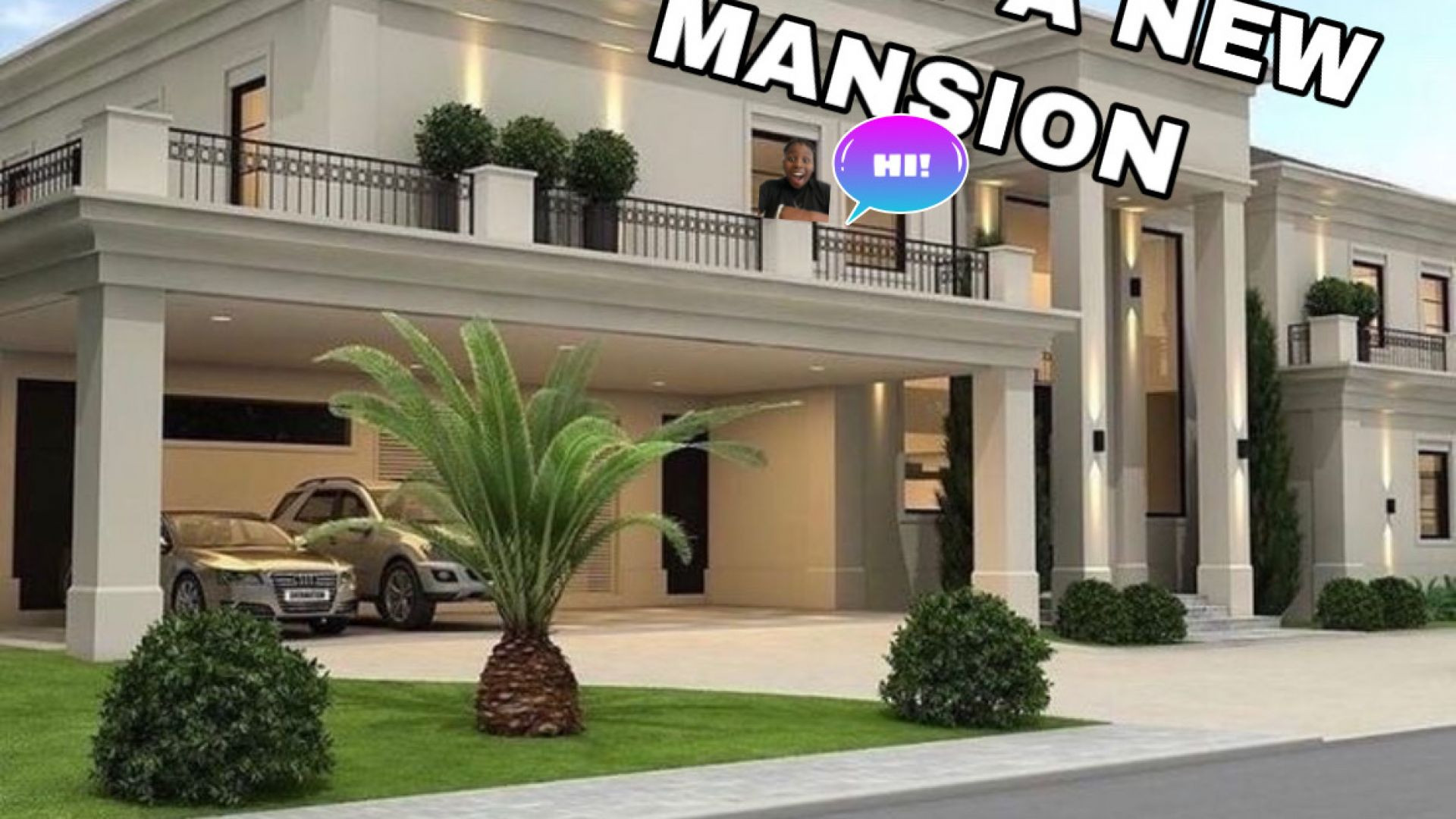 ⁣House shopping for mansions 😁 Is this one it?