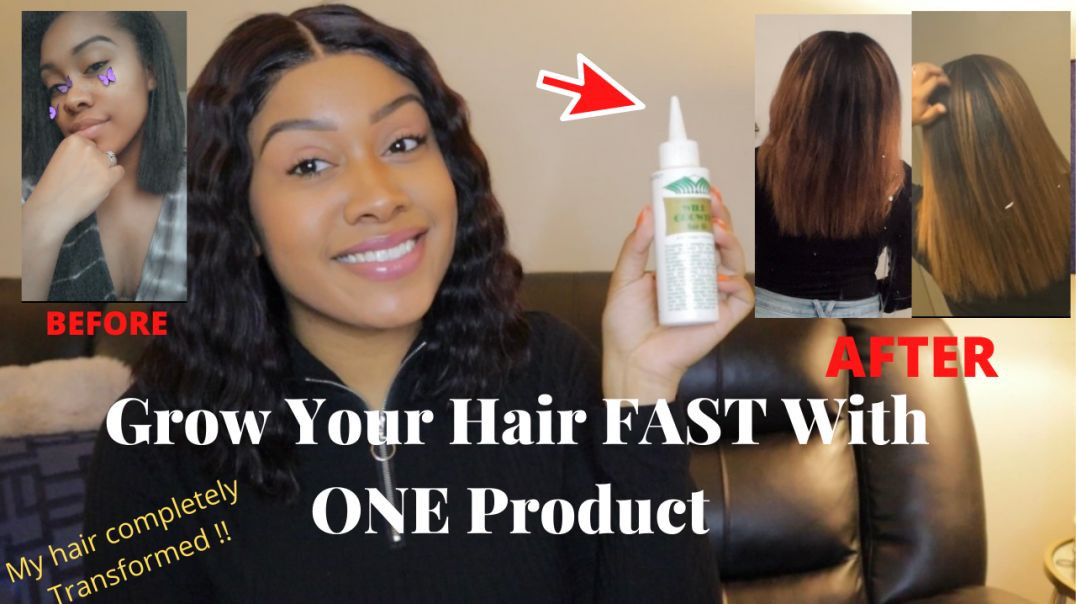 ⁣This Product  Made My Hair Grow FAST | FAST Hair Growth For Black Women
