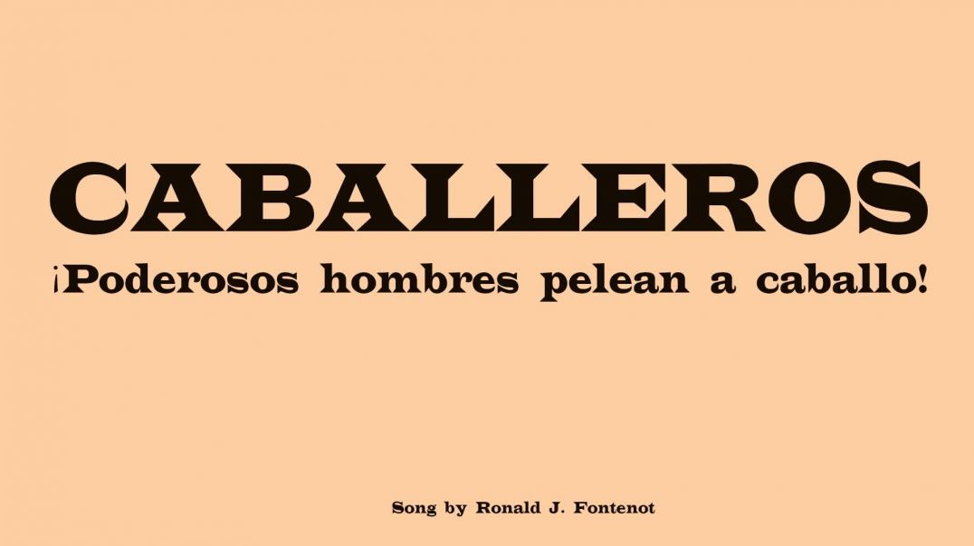 CABALLEROS_by Ronald J Fontenot