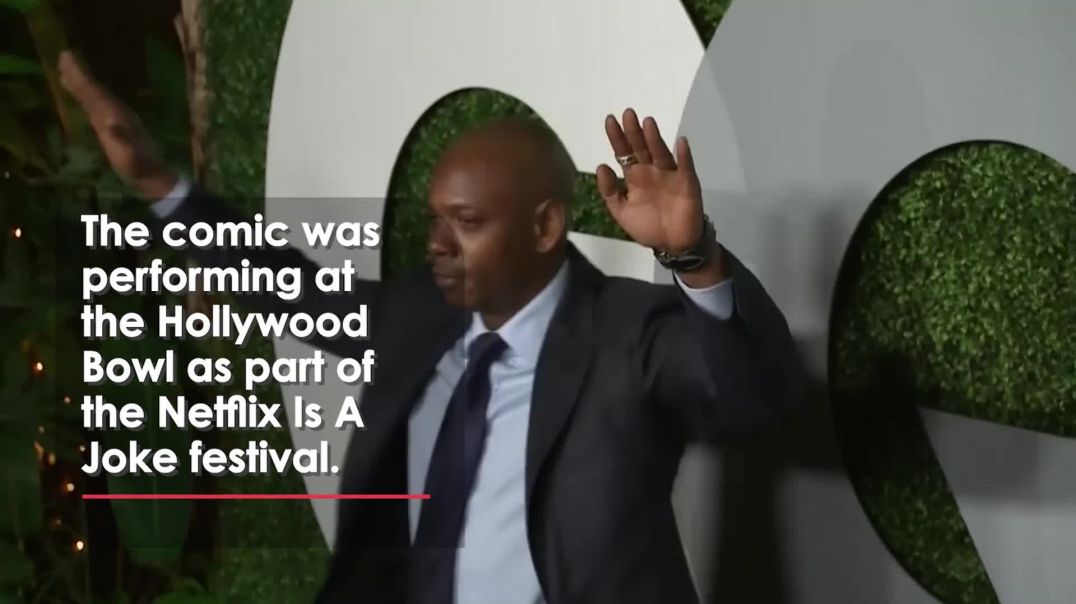 ⁣Dave Chappelle ATTACKED by Armed Man on Stage in LA