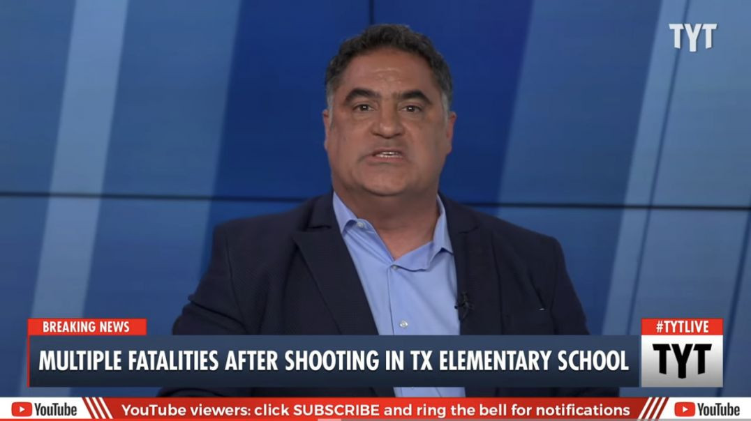 Cenk Uygur goes BALLISTIC  on the right wing  following  mass shooting in Uvalde Texas
