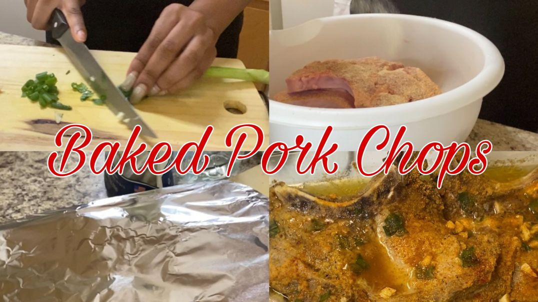 ⁣How to Cook Baked Pork Chops