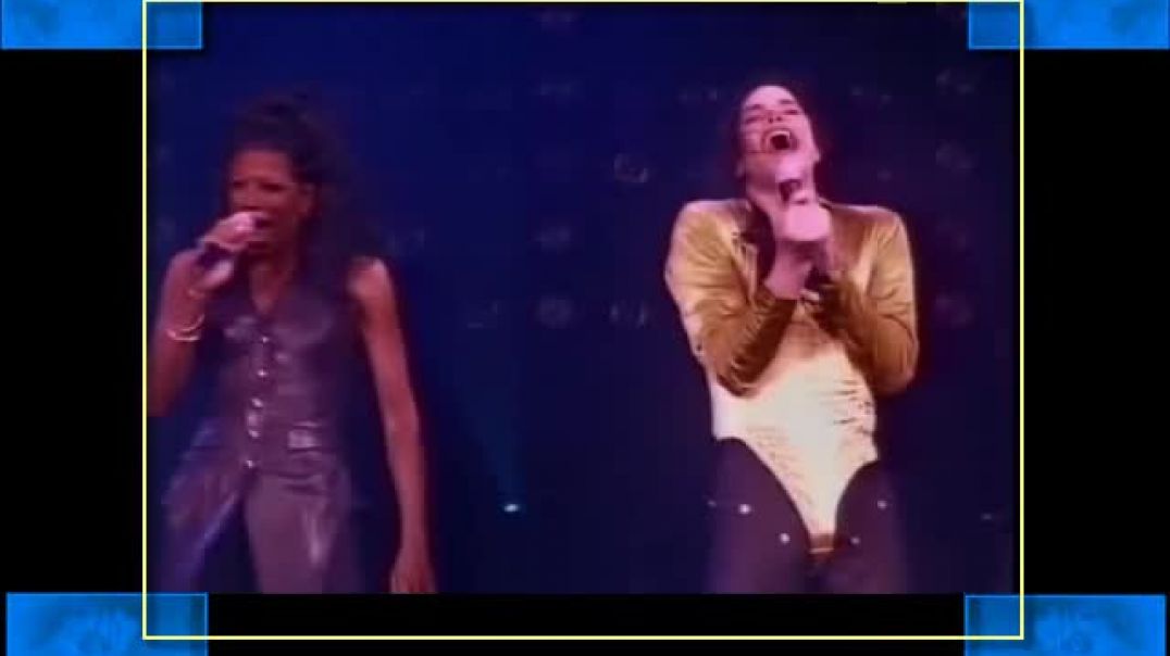 ⁣Michael Jackson gets upset singing IJCSLY @his duet partner &amp;amp; music director-(480p)