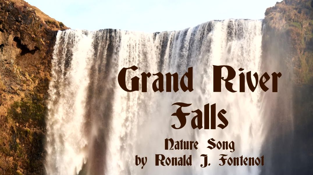 ⁣Grand River Falls_by Ronald J Fontenot
