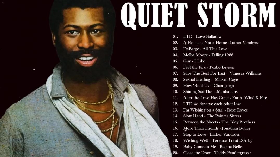 ⁣QUIET STORM-GREATEST 80S 90S R&B SLOW JAMS  Peabo Bryson, Teddy Pendergrass, Rose Royce and more