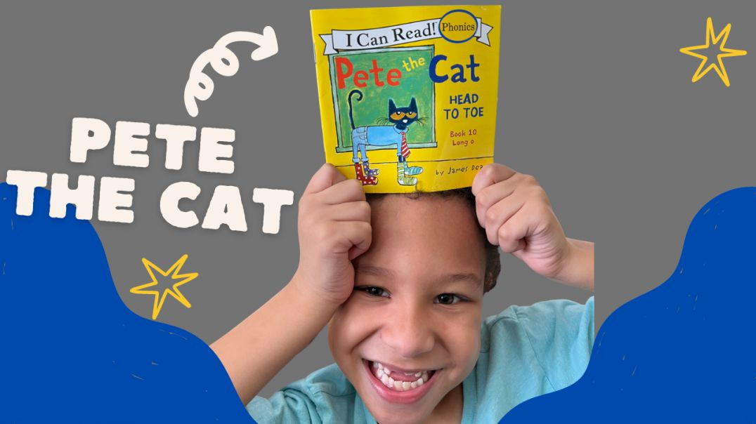 ⁣Pete The Cat Head to Toe | Read Aloud for Kids!