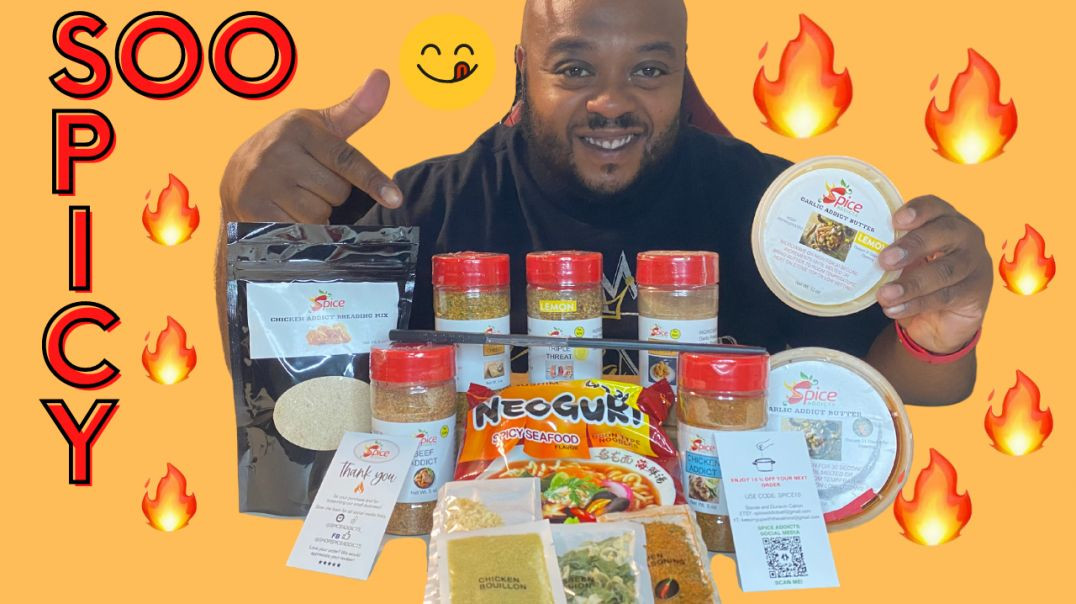 ⁣Spice Addicts Haul #cookingwithseasonings #myblackuniv3rs3