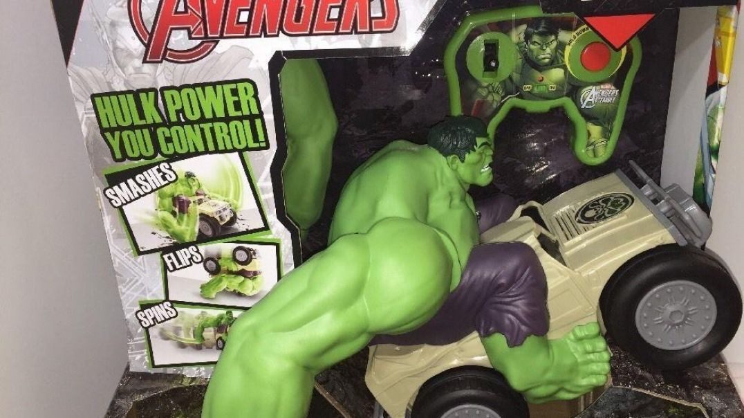 ⁣Marvel HULK SMASH XPV RC Remote Control Vehicle