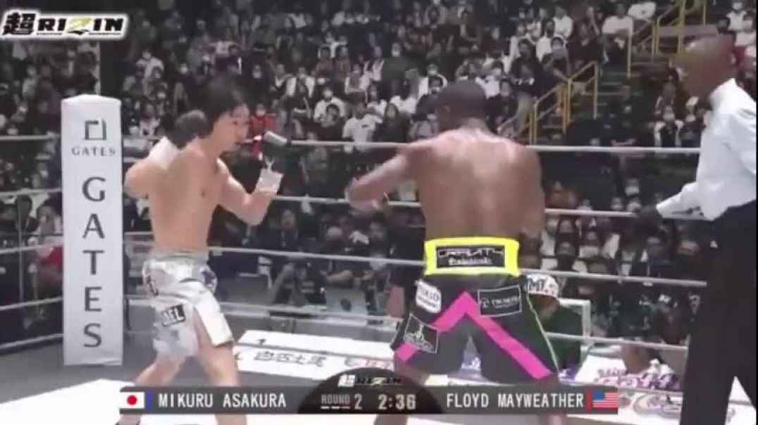 ⁣Floyd Mayweather vs Mikuru Asakura Full Fight Highlights 2022