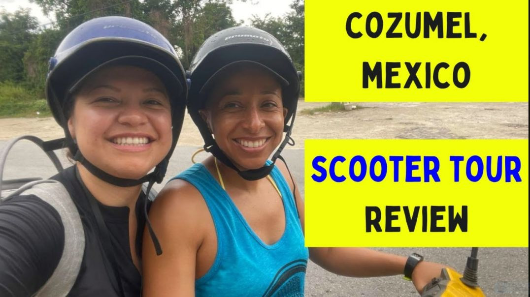 ⁣Cozumel, Mexico | Self Guided Scooter Tour | Tips on Trips