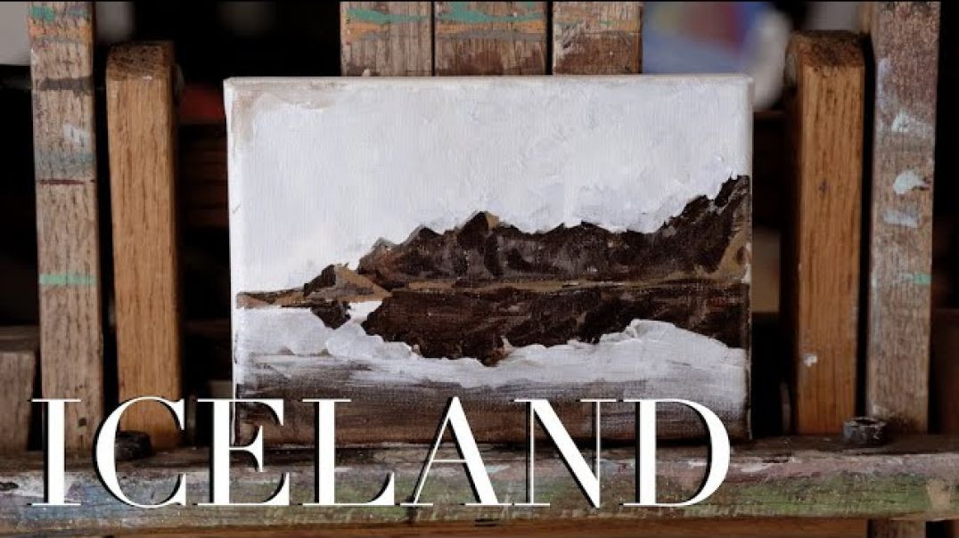 Painting Iceland || Aartbykay