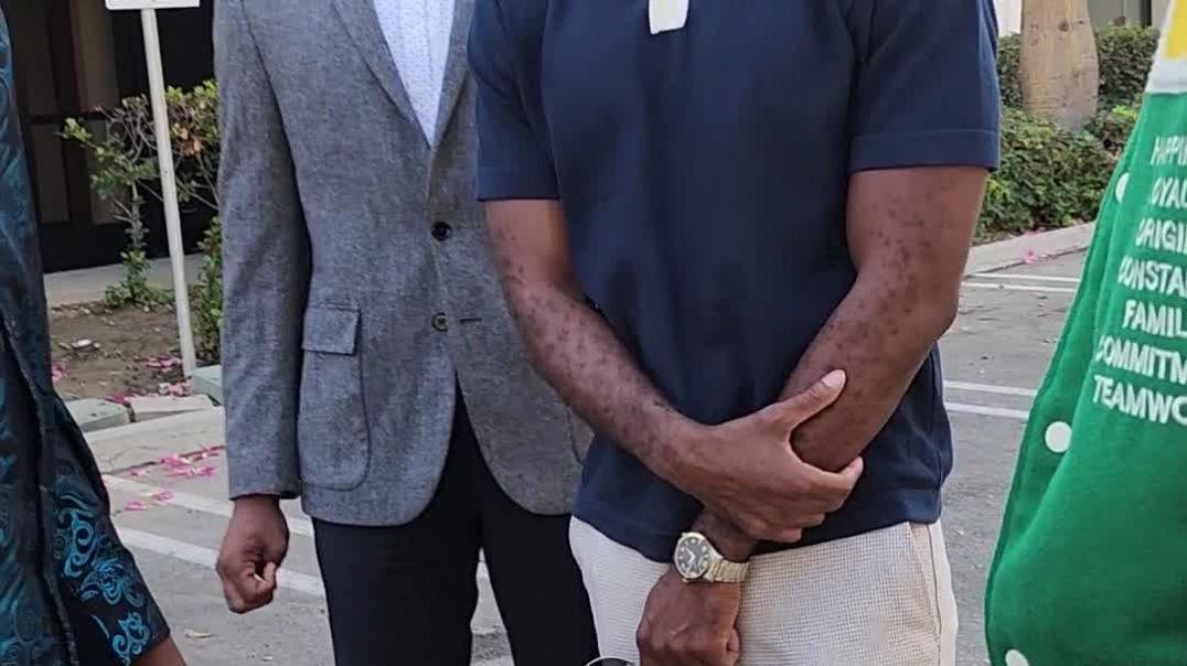 ⁣Coach Ap and Actor Juhahn Jones meet for the First Time