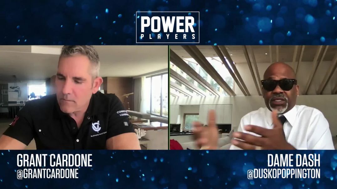 ⁣Dame Dash and Grant Cardone Break Down Your Keys to Success - Power Players