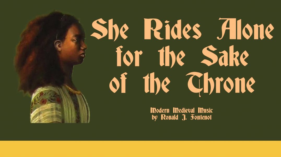 She rides alone for the sake of the throne_by Ronald J Fontenot