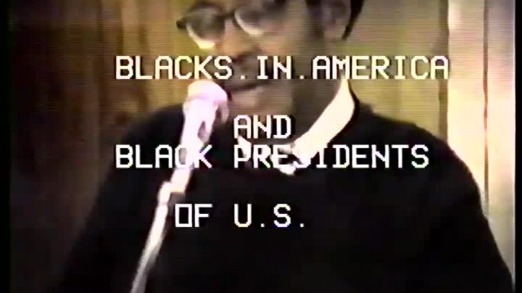 ⁣Dr. Delbert Blair: Blacks in America & Black Presidents