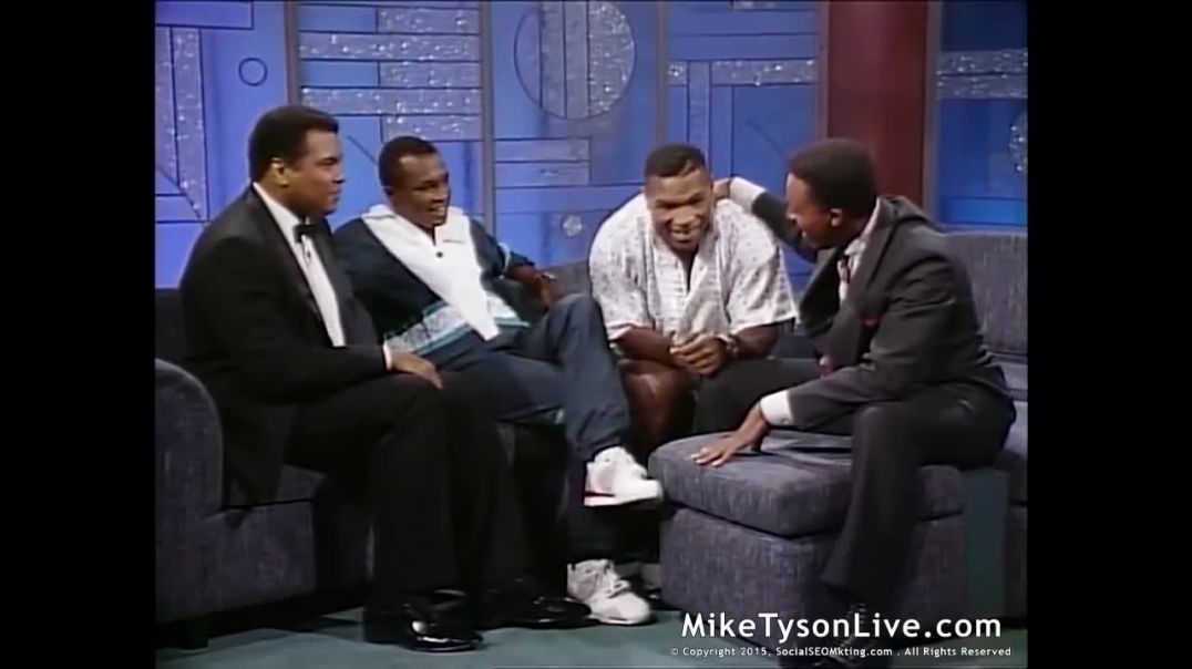 ⁣Mike Tyson Praises Muhammad Ali on Arsenio Hall Show 1989