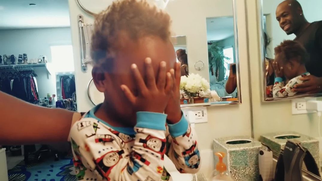 ⁣Baby Josiah CRIES And FIGHTS Mommy and Daddy when he has to BRUSH HIS TEETH! [MORNING ROUTINE FAIL]