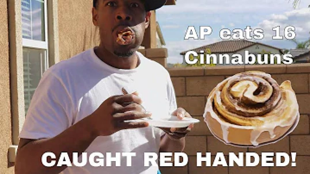 ⁣Ap is ADDICTED to eating Cinnamon Rolls