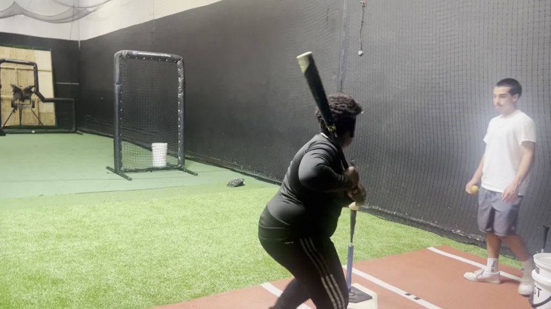 ⁣J Funk's FIRST TIME at Prime Baseball Academy