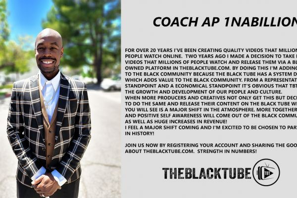 Celebrate us and honor Founder of The Black Tube Coach Ap on his Birthday