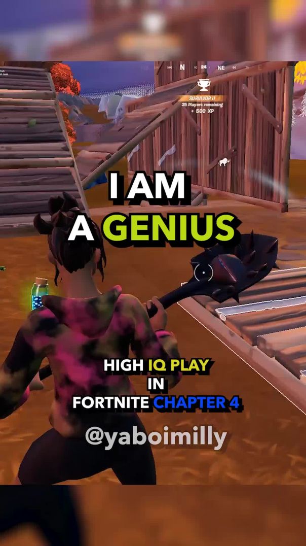 SMARTEST RPG PLAY IN FORTNITE !