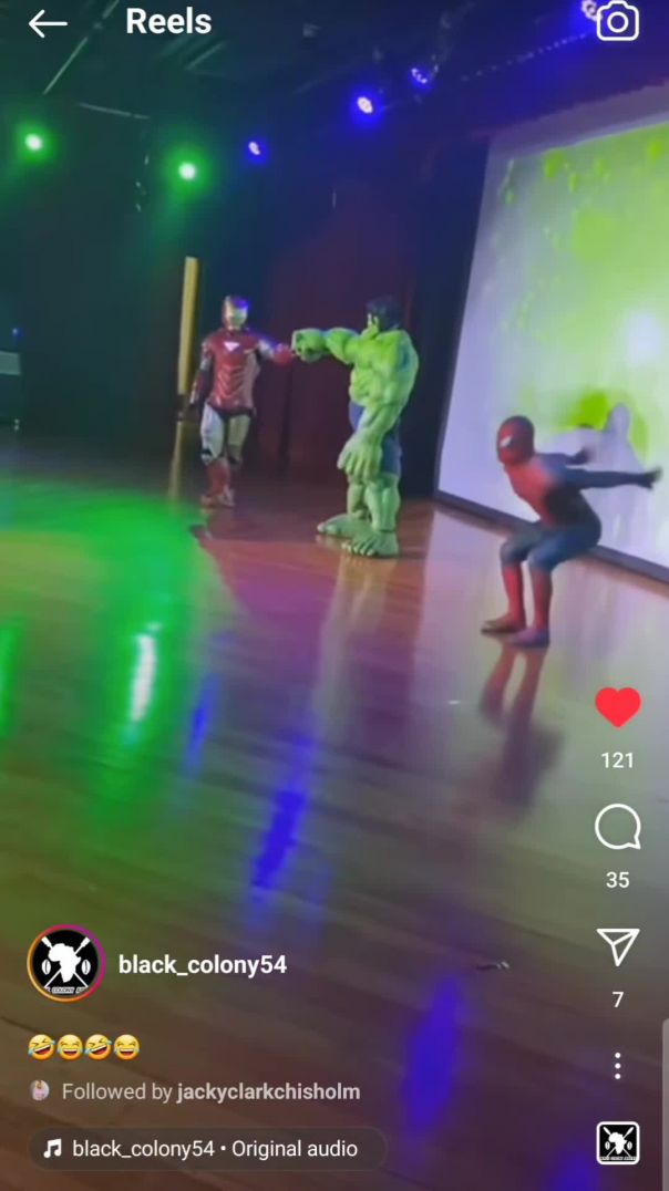 MUST SEE! Spiderman Takes Over the stage