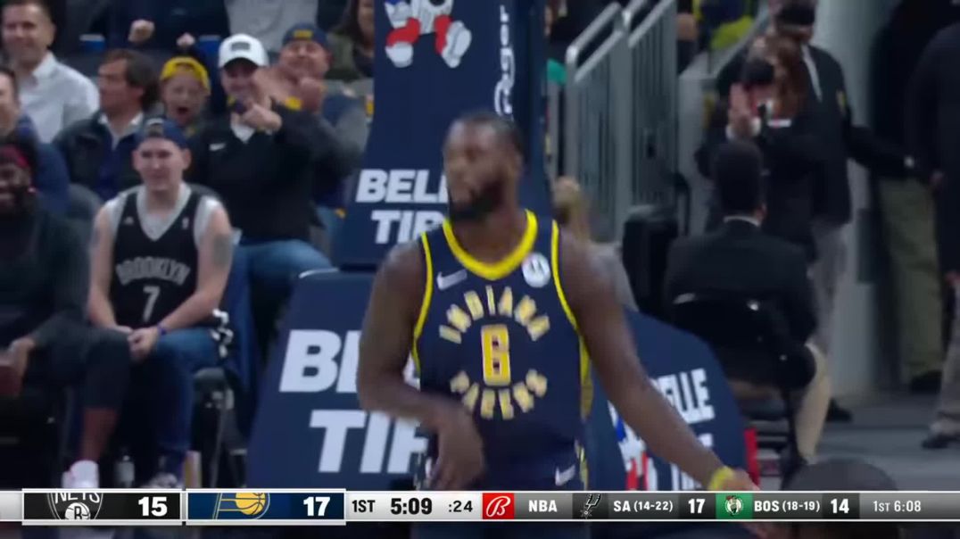 ⁣Lance Stephenson COOKING the Nets with 20 Points in the 1st Qtr 🔥of his return to Indiana Pacers