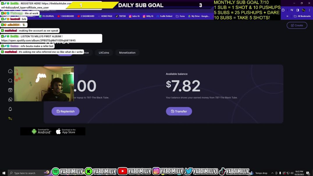 ⁣K Dizzy shows chat how to start seeing income on TBT ASAP!