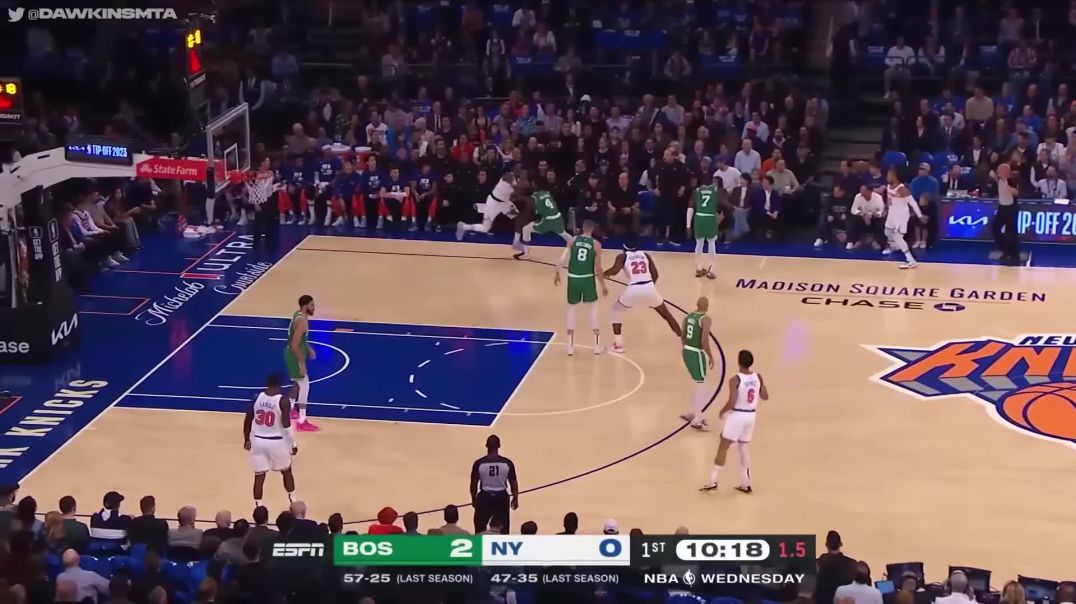 ⁣Boston Celtics vs New York Knicks Full Game Highlights - October 25, 2023
