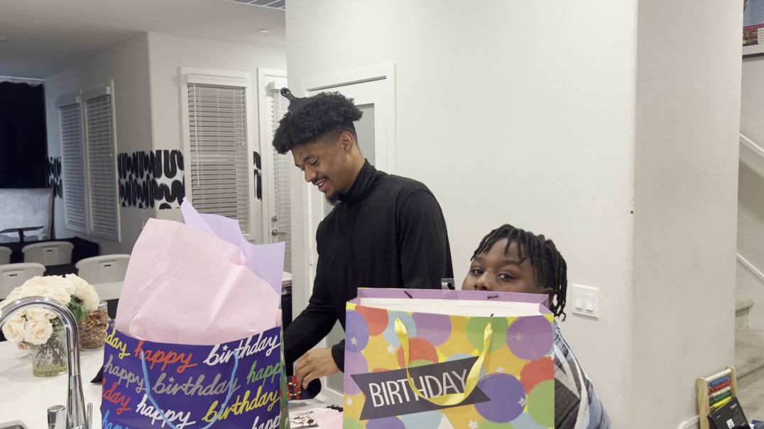 ⁣K Dizzy gets SURPRISED with Birthday Gifts from The So in Love Family