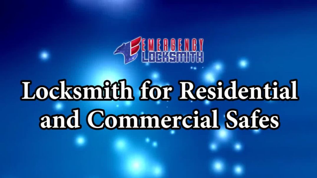 ⁣Locksmith for Residential and Commercial Safes | Emergency Locksmith